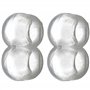 cyclingcolors 2x Arrêt de chainette de store intérieur avec boule Ø 4