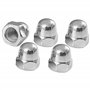 cyclingcolors 5x Ecrou Borgne Hexagonal type Haut Acier Inoxydable A2 DIN 1587 Ecrous Borgnes pour Vis Boulons Contre Écrous à f