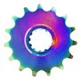 cyclingcolors pignon moto scooter cyclomoteur compatible avec am6 minarelli neo chrome 420 15 dents sortie de boite