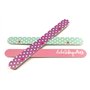 Lulu Castagnette - Limes à Ongles Double Face - Lime de Ponçage - Imprimé Tendance - Accessoires Outils de Manucure - Couleurs A
