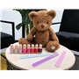 Lulu Castagnette - Limes à Ongles Double Face - Lime de Ponçage - Imprimé Tendance - Accessoires Outils de Manucure - Couleurs A