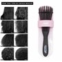 Glam’Up Paris - Brosse à Cheveux Démêlante - Idéal Cheveux Bouclés et Frisés - Brosse Detangling Boucles Définies - Parfait sur 