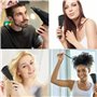 Glam’Up Paris - Brosse à Cheveux Démêlante - Idéal Cheveux Bouclés et Frisés - Brosse Detangling Boucles Définies - Parfait sur 
