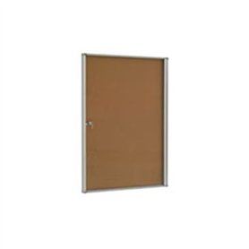 Vitrines d'affichage intérieur 1 à 12 feuilles A4 extra-plates fond liège ou métal laqué blanc - Pour valoriser toutes vos infor