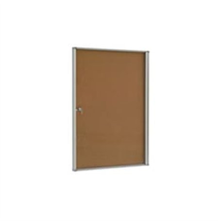 Vitrines d'affichage intérieur 1 à 12 feuilles A4 extra-plates fond liège ou métal laqué blanc - Pour valoriser toutes vos infor