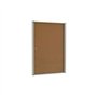 Vitrines d'affichage intérieur 1 à 12 feuilles A4 extra-plates fond liège ou métal laqué blanc - Pour valoriser toutes vos infor