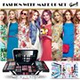 GLOSS! | Coffret Beauté Femme | Coffret Cadeau Femme|Cadeaux Noël | Palette de Maquillage PRINCESSE XL | 60 pièces : Blush, Fard
