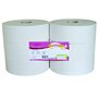 Papier toilette blanc MAXIROL 2x16g/m² - carton de 6 rouleaux - 2 plis - 1400 formats - 9.2x25cm - I367LMR- Certifié France Medi