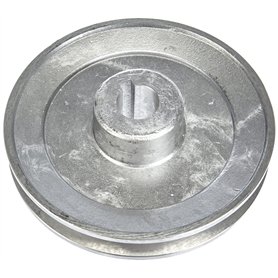 POULIE ALU POUR MOTEUR ELECTRIQUE Ø 120 mm Ø AXE 19 mm