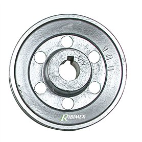 RIBITECH - Poulie diam 120 mm pour moteur électrique