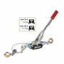 Ribitech 06563 Treuil manuel horizontal avec câble 4 T