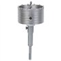 Ribitech 07080 Carbure de tungstène Scie trépan SDS 125 x 160 mm Pour Pierre