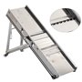 Louis Tellier - Mandoline Professionnelle Inox – Trancheuse Multifonction Fruits et Légumes – Frites, Juliennes – Lame Lisse et 