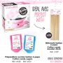 ScrapCooking - Machine Barbe à Papa - Kit Complet pour faire Barbes à Papa Maison : Avec Sucre, Bâtonnets & Cuillère Mesure - At