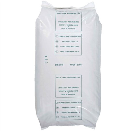 Sable pour Filtration d’Eau de Piscine 25 kg - Granulométrie 0