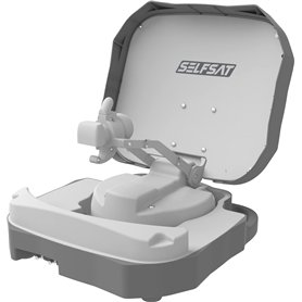 [Test : très Bon*] Selfsat Caravan Mobile Single Antenne Satellite entièrement Automatique avec Commande iOS/Android