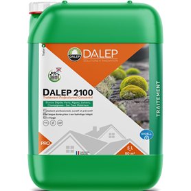 DALEP Fongicide et Antimousse Professionnel Concentré 2100 Bidon de 5 Litres-121005