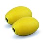 Provendi Savon Jaune Rotatif (Lot de 2) - Recharge à écrou. (Porte Savon Non Inclus)