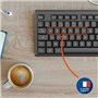 Ensemble clavier souris - MOBILITY LAB - Alpha - Ergonomique - Sans fil - Pavé numérique intégré