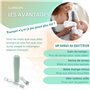 CLIMSOM Mélangeur Biberon Anti-Grumeau Rechargeable USB - Mélange Homogène en Quelques Secondes - 3 Vitesses - Facile à Utiliser