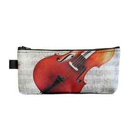 Trousse Musique Violoncelle en Nylon imperméable Dimension 22 x 10 cm