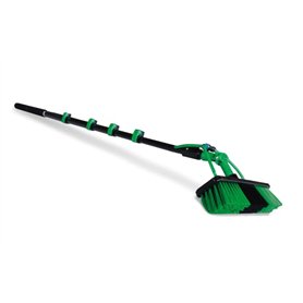 Aquaclean Deluxe - Balai à Eau téléscopique 2 en 1 - MYBO TV - Nettoyage Facile du Sol au Toit - Manche réglable jusqu'à 3m60 -