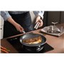 POELE A CREPES & GALETTES - EXCELLIUM 3D - Poêle Anti-adhésive Professionnelle - Compatible Four - Résistante & Polyvalente - Ni