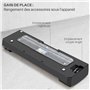 Waytex 78208 Plastifieuse A3 A4 A5 A6 Pro Ultra Rapide Plastification à Chaud et à Froid jusqu’à 2x250 microns avec Température 