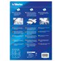 WAYTEX 78278 Pochettes de plastification A4 – Très Epaisses 2x175 (350) microns – pour plastifieuse à chaud - Pack de 100