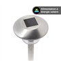 Xanlite PACK6SO1017 Xanlite-PACK6SO1017-Pack de 6 balises solaires-LED-RVB-Autonomie 8 h-IP44-Blanc, Blanc