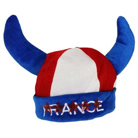 A chacun son Pays Beret Casque Gaulois Lumineux France - Supporter Equipe de France Sport - Rugby - Football - Handb...