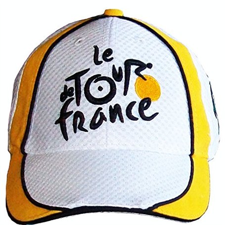 Tour de France Casquette Le de Cyclisme - Collection Officielle - Taille Adulte réglable