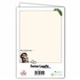 Gaston Lagaffe GLDP-7016 Carte double avec enveloppe Diplôme de la Meilleure Copine Amie Pote - Amitié Mlle Mademoiselle Jeanne 
