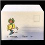 Gaston Lagaffe GLDP-7016 Carte double avec enveloppe Diplôme de la Meilleure Copine Amie Pote - Amitié Mlle Mademoiselle Jeanne 