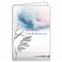 Afie 64-1083 Carte Sincères Condoléances avec Enveloppe Blanche - Cérémonie Funéraire d’Adieu Funérailles Décès Deuil Enterremen