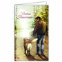 15-6469 Carte Heureux ANNIVERSAIRE avec Porte-billet intérieur pour Homme qui aime les chiens et les voyages Losanges en Relief
