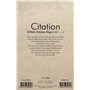 CIT-1004 Carte Citation sur papier naturel fibré avec Enveloppe "Cette année je ne veux que du Champagne et des étoiles" Aloïs A