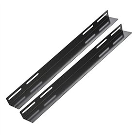 Kit de 2 rails en L pour rack sol 19'' profondeur 1 000mm