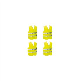 JOD1 LBXJOD1Kitgilet - Gilet Jaune De Sécurité - 4 Pièces