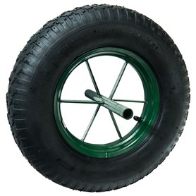 Roue gonflable 15'' 385x95 Axe de 20 mm