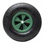 Roue gonflable verte WERKA PRO 325x85 Alésage 16mm