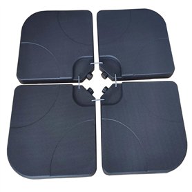 WERKA PRO Pied Parasol Déporté 2 pièces