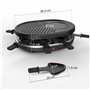 Grillade en Pierre Naturelle - Matériau: Acier inoxydable 304 - Puissance: 900 W - Noir