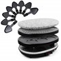 Todeco - Set à Raclette 3 en 1, Grillade en Pierre Naturelle - Matériau: Acier inoxydable 304 - Puissance: 900 W - Noir, Ensembl