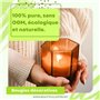 Purespa Cire de soja pour bougies 2KG en Flocons - fabriquer des bougies 100% naturelle et bio. PROMOTION