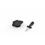 CÉCOA • Ouvre Coquillage avec Couteau en Silicone • Ouvre Huîtres avec Ventouse Fixation • Sécurité et Praticité • Accessoire Fr