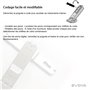 Serrure de porte à code mécanique EVOYA - WS7