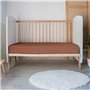 Drap housse - P'TIT DODO - 60 x 120 cm - Jersey - Tomette