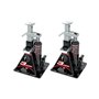 EQUIPEMENT EXPRESS SICOBA Paire de CRICS - CHANDELLES Hydrauliques Crics Bouteille 3T : Ideal pour Camping-Car