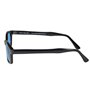 KD's X 1129 - Lunettes de soleil sportifs et motards - homme & femme - s'adaptent sous casque moto vélo ski - Verres turquoises 